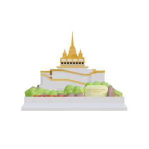 Bangkok Resin Mockup Deco Phukhou Thong