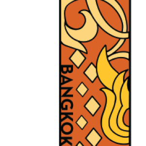 Bangkok Solid30 Keychain Number 1
