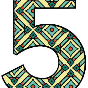 Bangkok Solid30 Keychain Number 5