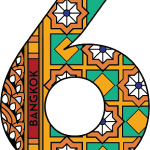 Bangkok Solid30 Keychain Number 6