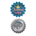 Thailand Solid Magnet Beer Opener Song Kran & Elephant