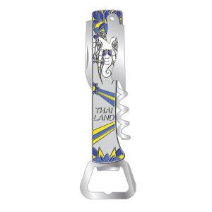 Thailand Solid Wine Opener Elephant & view