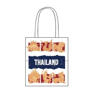 Thailand tote calico himmapan Mythical creatures