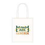 Bangkok tote calico Font100