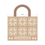 Bangkok big tote poly  canvas Pattern