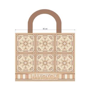 Bangkok big tote poly  canvas Pattern