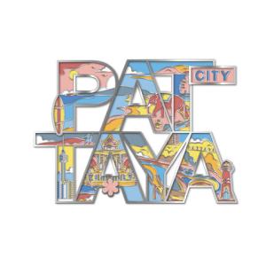 Pattaya Solid25 magnet  Font100 City and Sea