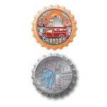 Chiang Mai Solid Magnet Beer Opener Red car & Tha Phae Gate