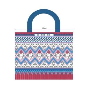 Chiangmai  big tote poly canvas Sarong Teen Jok