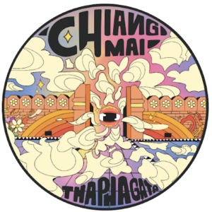 Chiang Mai Pocket Mirror Circle Tha Phae Gate
