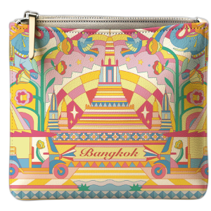 Bangkok Pouch Deco pastel Bangkok