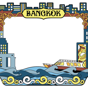 Bangkok Solid Standing Frame Nouveau Building