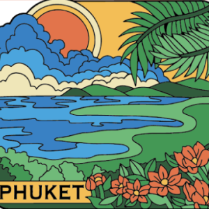Phuket Solid Magnet Nouveau karon’sunset