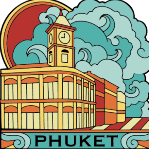 Phuket Solid Magnet Nouveau old town