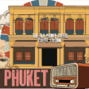 Phuket Wood Magnet Retro old cafe hopping