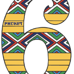 Phuket Solid30 Keychain Number 6