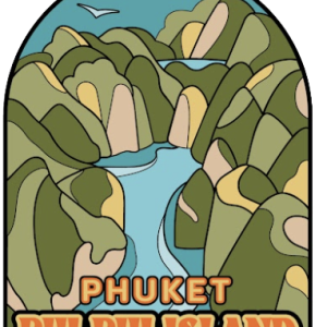 Phuket PVC Tag bag Retro PP Island