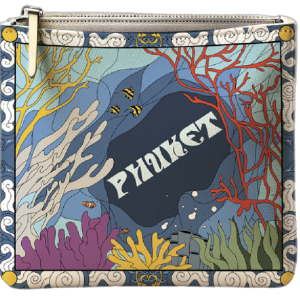 Phuket Pouch Nouveau Coral Under the sea