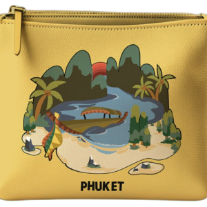 Phuket Pouch Deco Boat and Island