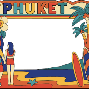 Phuket Solid Picture Frame holding hand