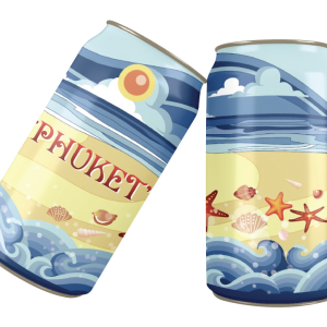 Phuket Bottle Nouveau Sea and Shell