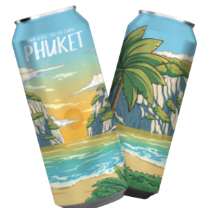 Phuket Bottle Tropical Maya beach and Phi Ph