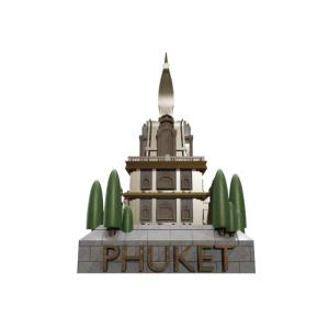 Phuket Resin Mockup Deco Wat Chalong