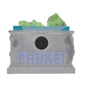 Phuket Resin Mockup Whimsical Phi Phi Island