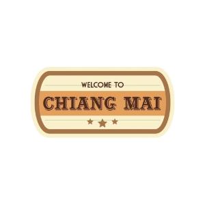 Zinc Magnet Welcome to ChiangMai 2