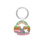 Solid50 Keychain ThaPae Gate & Rainbow