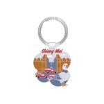 Solid50 Keychain Pigeon & ThaPae Gate