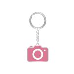 Solid30 Keychain Pink Camera