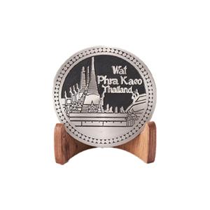 pewter plate 1704 wat pha kaew