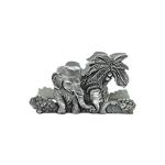 pewter namecard CA005 elephant-coconut